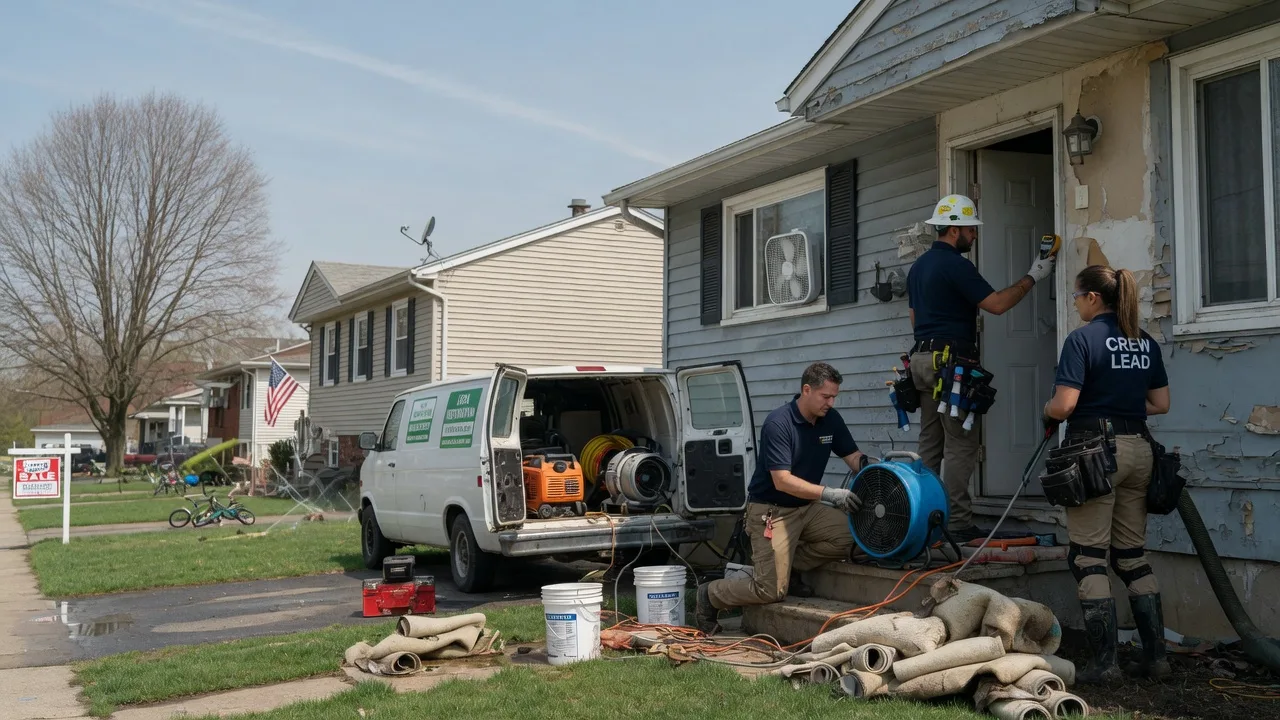 Flood Cleanup in Gladbrook, IA near me