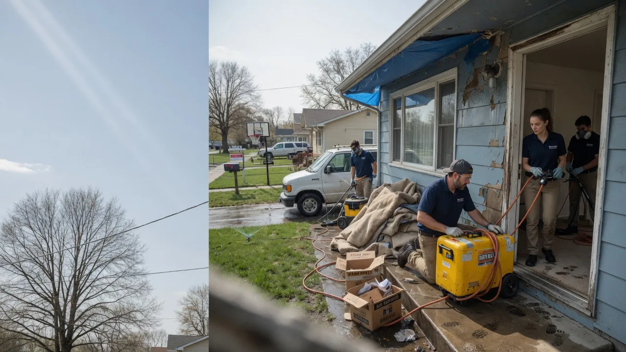 Basement Flood Cleanup in Gladbrook, IA near me